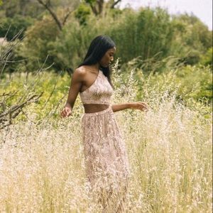 L’Agence Fontana Maxi Dress